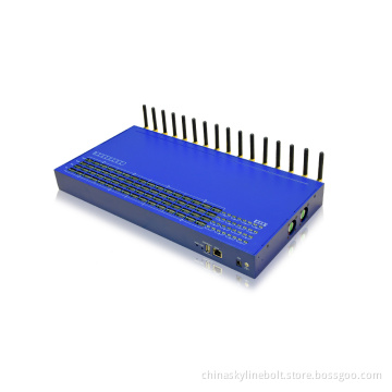 Hot sale 16 port SMS gateway with 128 SIMs / Goip 16 port gsm gateway